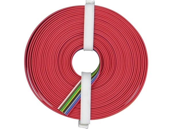 Donau Elektronik 119-885 Lanka 8 x 0,14 mm² Monivärinen 5 m