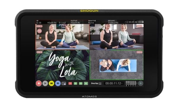 Atomos Shogun 7 - LCD / DVR-kombo - farge - på kamera - 7.2" - Høyoppløsning