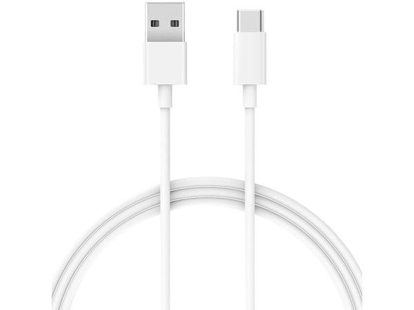 Xiaomi Mi USB-C Cable 1m, 1 m, USB A, USB C, USB 2.0, Hvit