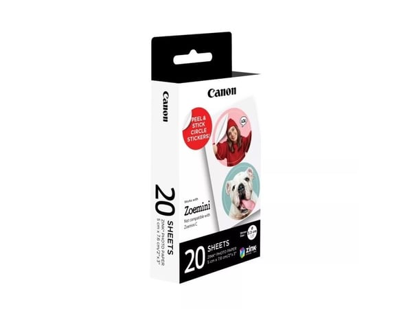 Canon 4967C003, 33x33 cm, 20 arkkia, Zoemini Mini, Zoemini S, Laatikko