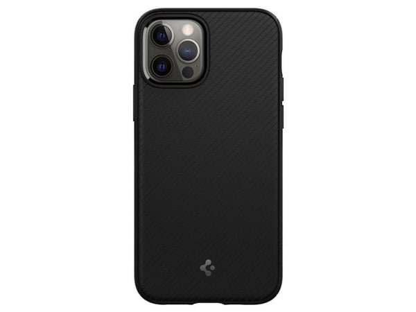 Spigen Mag Armor, Etui, Apple, iPhone 12, iPhone 12 Pro, 15,5 cm (6.1"), Svart