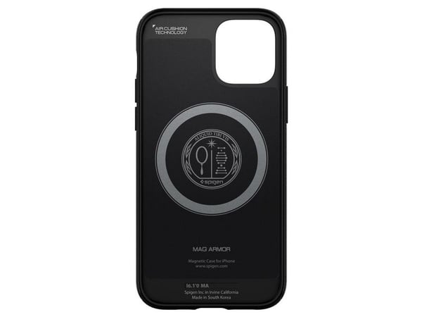 Spigen Mag Armor, Etui, Apple, iPhone 12, iPhone 12 Pro, 15,5 cm (6.1"), Svart