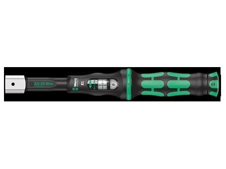 Wera 05075651001, Momentnyckel med klick, Ft-lb, Nm, Mekanisk, Svart, Grön, 283 mm