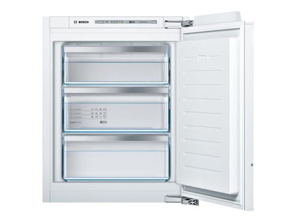 Bosch Serie | 6 GIV11AFE0 - Pakastin - pystypakastin - sisäänrakennettu - leveys: 55,8 cm - syvyys: 54,5 cm - korkeus: 71,2 cm - 72 litraa - E-luokka