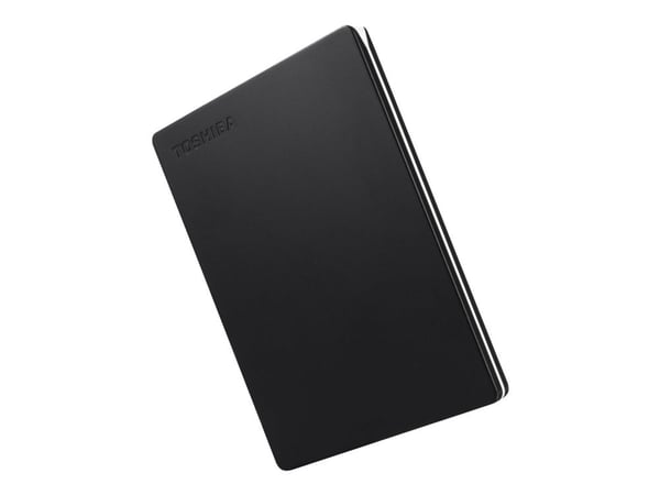 Toshiba Canvio Slim - Harddisk - 1 TB - ekstern (bærbar) - 2.5" - USB 3.2 Gen 1 - svart