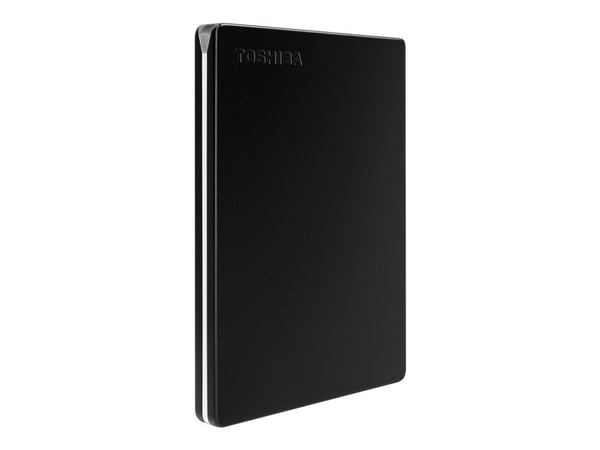 Toshiba Canvio Slim - Harddisk - 1 TB - ekstern (bærbar) - 2.5" - USB 3.2 Gen 1 - svart