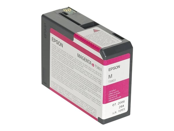 Epson T5803 - 80 ml - magenta - original - blekkpatron - for Stylus Pro 3800, Pro 3880
