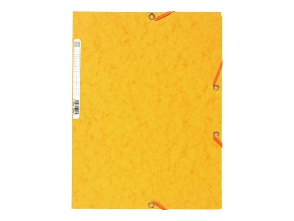 Elastisk mapp exacompta a4 gul