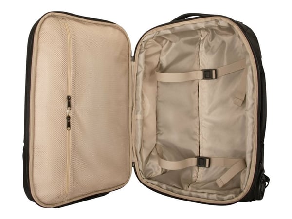 Targus EcoSmart - Ryggsekk/tralle for å bære notebook - 15.6" - svart