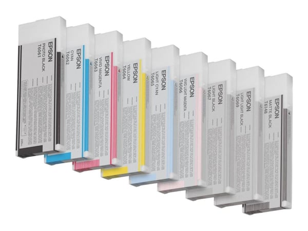 Epson T6064 - 220 ml - gul - original - blekkpatron - for Stylus Pro 4800, Pro 4880, Pro 4880 AGFA
