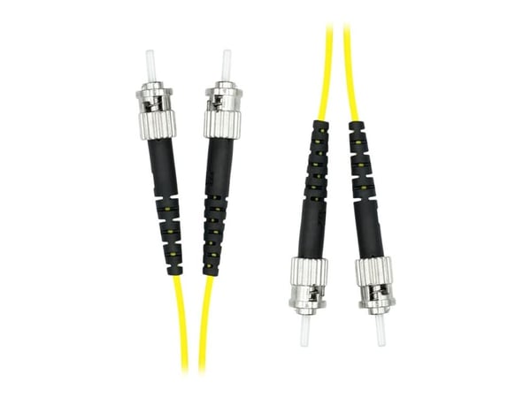 ProXtend - Koblingskabel - ST/UPC-enkeltmodus (hann) til ST/UPC-enkeltmodus (hann) - 0.5 m - 2 mm - fiberoptisk - dupleks - 125 mikroner - OS2 - ha...