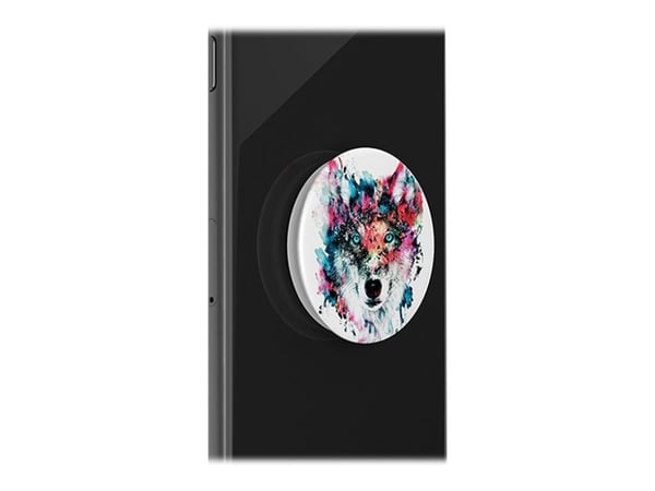PopSockets Swappable PopGrip - Fingergrep/stativ for mobiltelefon - Ulv