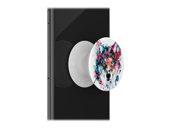 PopSockets Swappable PopGrip - Fingergrep/stativ for mobiltelefon - Ulv