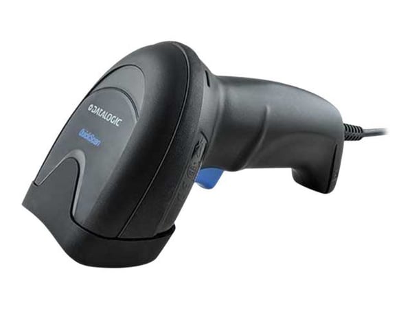 Datalogic QuickScan QD2590 - Kit - viivakoodinlukija - kannettava - 2D-kuvantamislaite - 60 fps - dekoodattu - näppäimistökiila, RS-232, USB