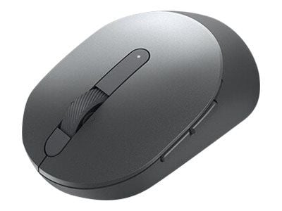 Dell MS5120W - Mus - optisk - 7 knapper - trådløs - 2.4 GHz, Bluetooth 5.0 - titan grå - med 3 års Advanced Exchange Service - for Latitude 54XX, 5...