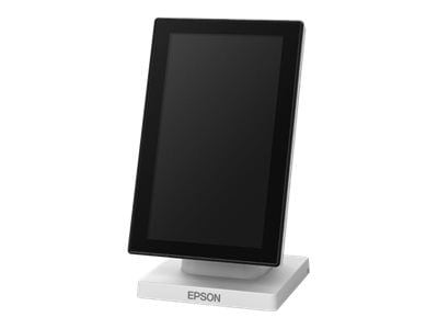 Epson DM-D70 - Kundeskjerm - 7" - 800 x 480 - 200 cd/m² - USB - hvit - USB - for OmniLink TM-T88VII, TM-T88VII Single-Station