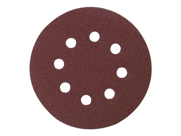 Makita - Slipeark - for tre, metall, stål - 10 deler - rund - grovkorn: 60 - 125 mm