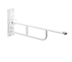 Toiletstøtte, højdereg. - Care.850 mm. høj. (R1151 Papirholder)