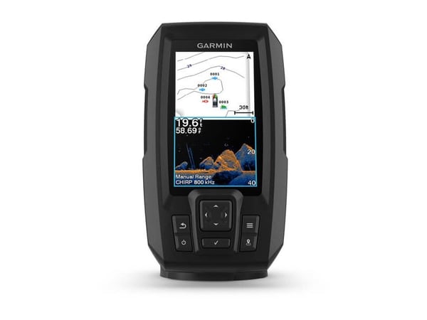 Garmin STRIKER Vivid 4cv - Fisksøker - inkludert transducer: GT20-TM - dobbeltstråle