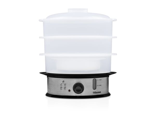 Tristar VS-3914, 3 kurver, Sort, Rustfritt stål, Translucent, Rotasjon, Front, 11 l