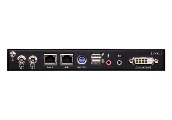 ATEN CN9600 DVI KVM over IP Switch - Fjernkontrollenhet - 1GbE