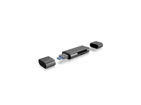 „Icy Box Raidsonic“ | Išorinis kortelių skaitytuvas su kelių USB jungčių jungtimi | Išorinis | „Micro SDHC“, „Micro SDXC“, „Micro SD 3.0 UHS-I SD, ...