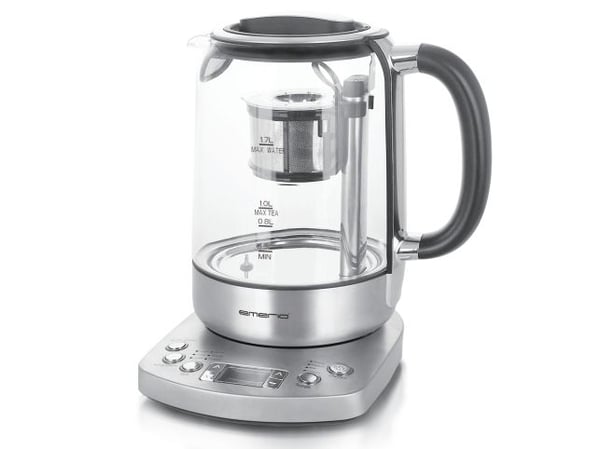 Emerio WK-122248 - Temaskin/kjele - 1.7 liter - 2.2 kW - rustfritt stål