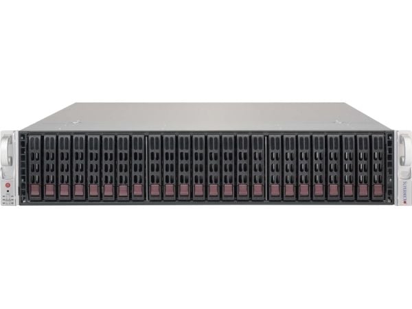 Supermicro SC216 BE2C-R609JBOD - Rackmonterbar - 2U - SATA/SAS - hot-swap 600 watt - svart