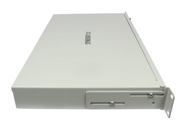 LWLPatchpanel for 24xSCDuplex LC-Quad-kontakter 191HE uten SCLCK-koblinger lysgrå Synergy 21