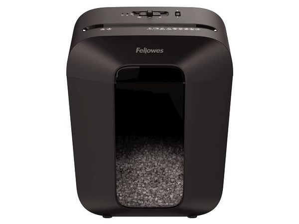 Fellowes Powershred LX41, Silpuksi leikkaava, 4x12 mm, 17 L, 2000 mm/min, 8 arkkia, P-4