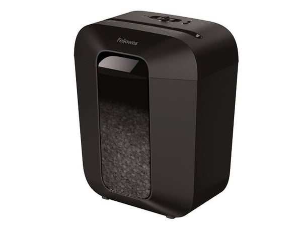 Fellowes Powershred LX41, Silpuksi leikkaava, 4x12 mm, 17 L, 2000 mm/min, 8 arkkia, P-4