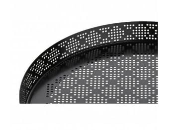 Kaiser 23.0065.1576, Pizzapanne, Sort, Stål, 28 cm, 2,5 cm