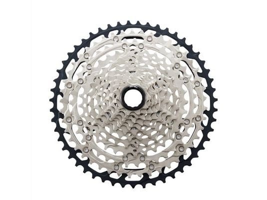 Shimano CS-M7100-12, Kassett, Fjellsykkel, Sort, Rustfritt stål