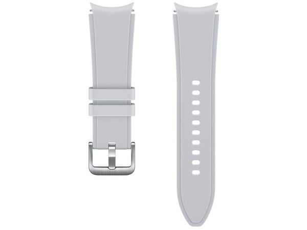 Samsung ET-SFR88 - Band för smart klocka - Small/Medium - silver - för Galaxy Watch4 (40 mm), Watch4 Classic