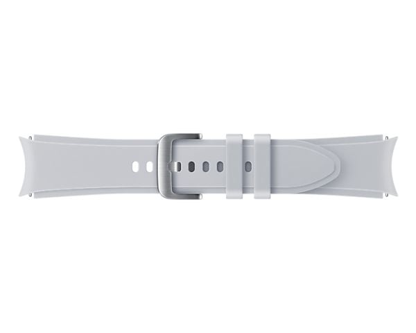 Samsung ET-SFR88 - Band för smart klocka - Small/Medium - silver - för Galaxy Watch4 (40 mm), Watch4 Classic