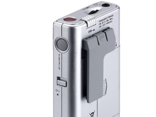 Sangean DT-250, AM,FM,MW, 87,5 - 108 Mhz, 520 - 1710 kHz, 4 ohm (O), 3,49 cm (1.38"), Sølv