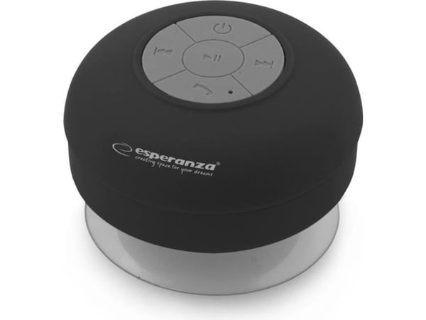 Esperanza EP124 SPRINKLE - Högtalare - för bärbar användning - trådlös - Bluetooth - 3 Watt - svart