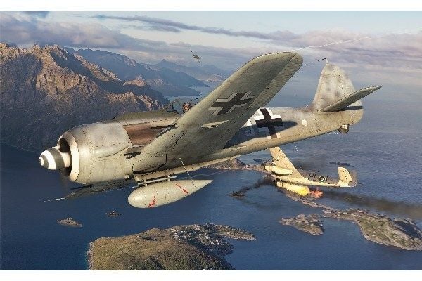 Airfix hävittäjä focke-wulf fw190a-8 airfix universal