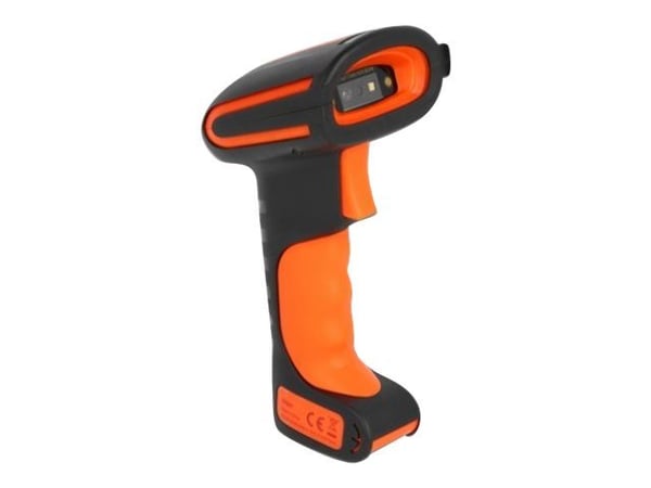 Delock - Strekkodeskanner - portabel - 120 skann/sek - dekodet - Bluetooth 4.1, RF(2.4 GHz), USB