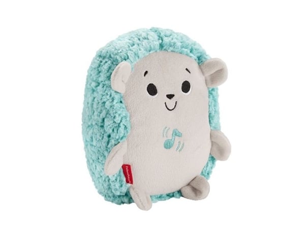 Fisher-Price Calming Vibes Hedgehog Soother, Leke pinnsvin, 0 år, Interaktiv, Gir fra seg lyd, AA, Batterier medfølger