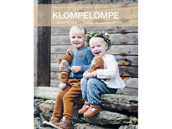 Klompelompe - strikk for små og store anledninger | Hanne Andreassen Hjelmås & Torunn Steinsland | Språk: Dansk