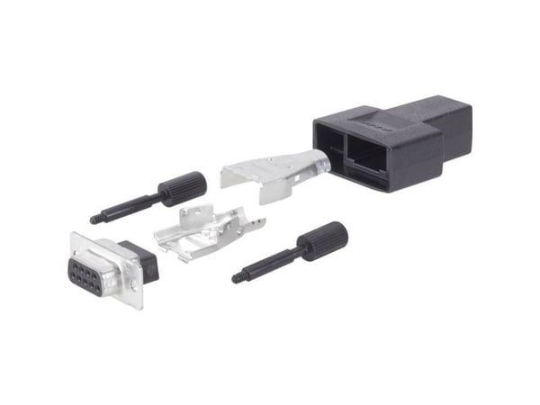 TE Connectivity 1658654-1, HDP-20, Musta, Uros, Suora, Nailon