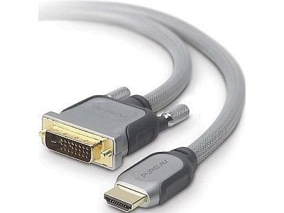goobay - Adapterkabel - enkeltlink - HDMI han til DVI-D han - 1 m