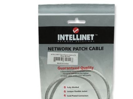 Intellinet 5,0m Cat6a UTP, 5 m, Cat6a, U/UTP (UTP)