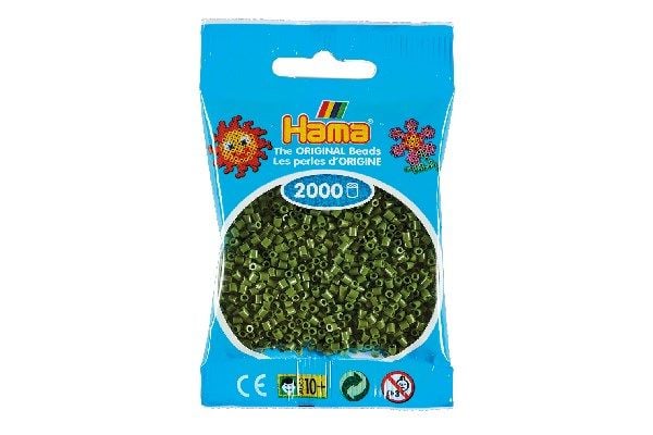Hama minihelmet 2000 kpl oliivinvihreä