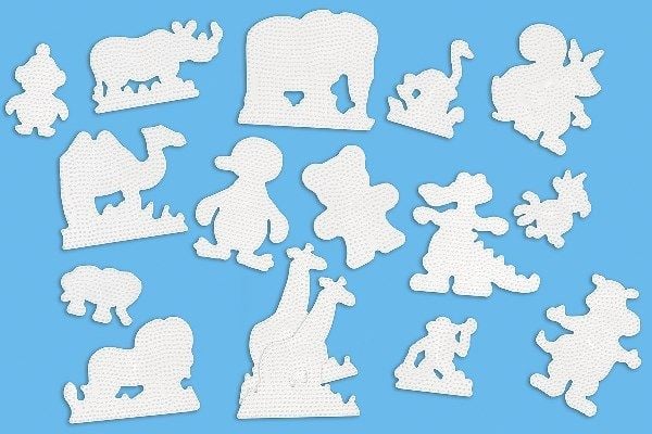 Hama midi perleplater 15 pinner - Zoo