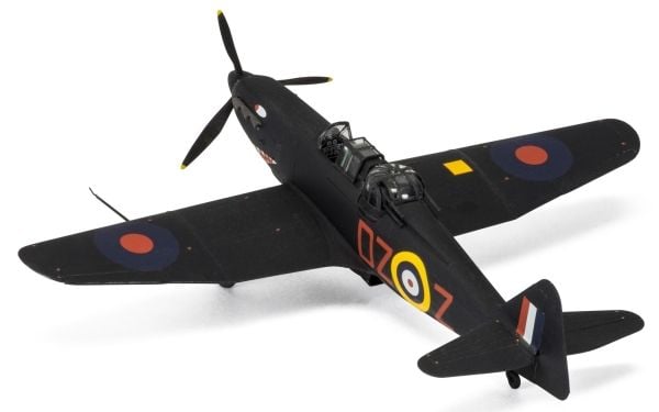 Airfix A02069, Flymodell med fastvinge, Monteringssett, 1:72, Boulton Paul Defiant Mk.I, Alle kjønn, Plast