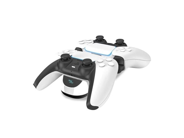 Steelplay - Ladestativ - 1 A - 2 utgangskontakter (USB-C) - for Sony DualSense
