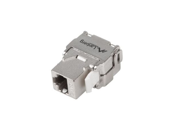 Lanberg KSFA-2000 - Modulaarinen lisälaite - CAT 6a - FTP - RJ-45 - hopea