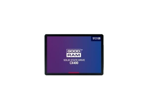 GOODRAM CX400 - Gen 2 - SSD - 512 GB - intern - 2,5" - SATA 6Gb/s